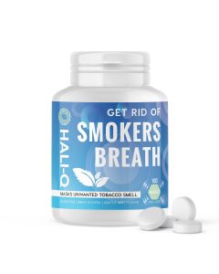 Hali-Q tabletten tegen rokers adem rookgeur neutraliseren
