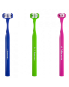 Dr. Barman's Tandenborstel Toothbrush Drie Oppervlaktes Superbrush
